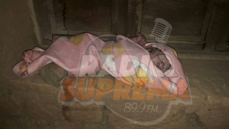 Abandonan a un bebé recién nacido en Monteagudo