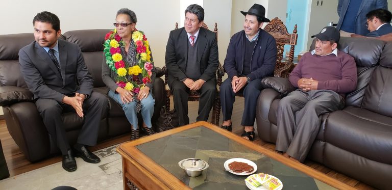 Miembros de la CIDH son declarados huéspedes ilustres por el concejo municipal de Sucre