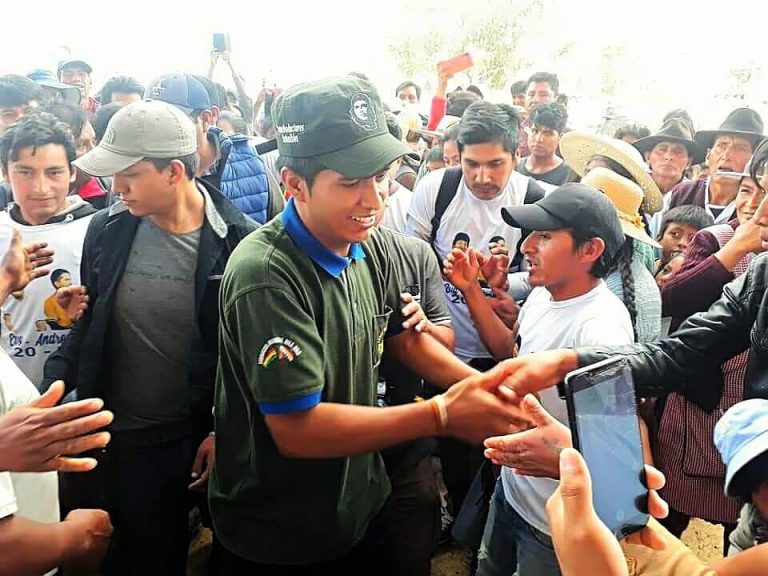Andrónico pide a los masistas a no dividirse en la elección del binomio