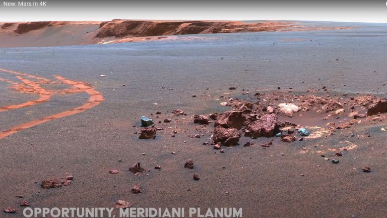 Imagen de Marte muestra el planeta rojo en alta calidad