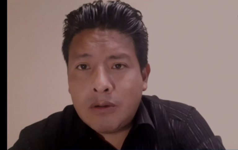 Santos Quispe: “Ustedes son un cáncer”