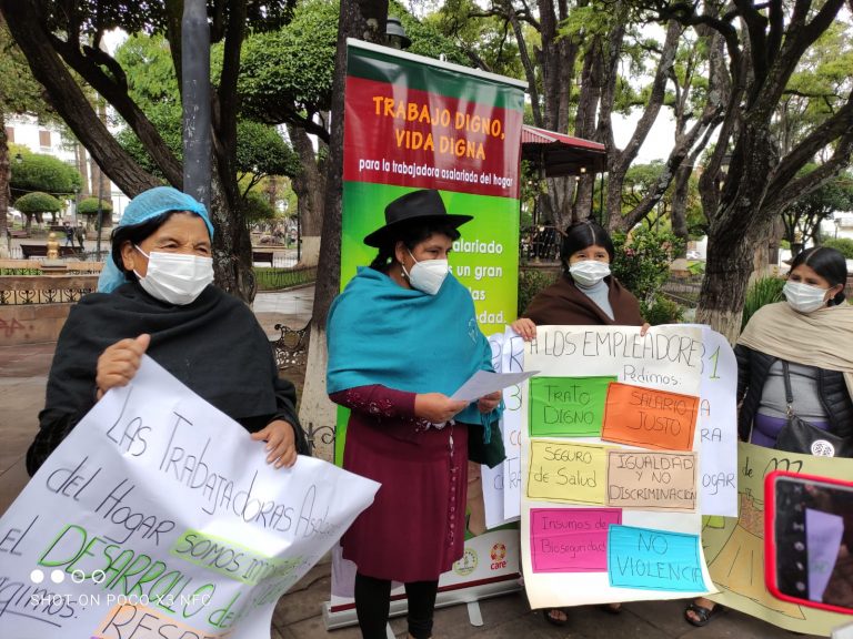 Aniversario internacional de las trabajadoras del hogar.