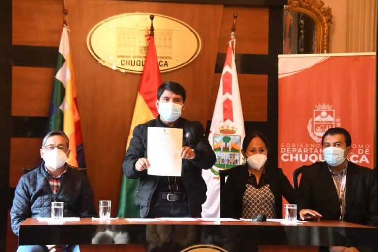 Gobernación de Chuquisaca promulga Decreto de Austeridad tras la reducción del presupuesto 2022