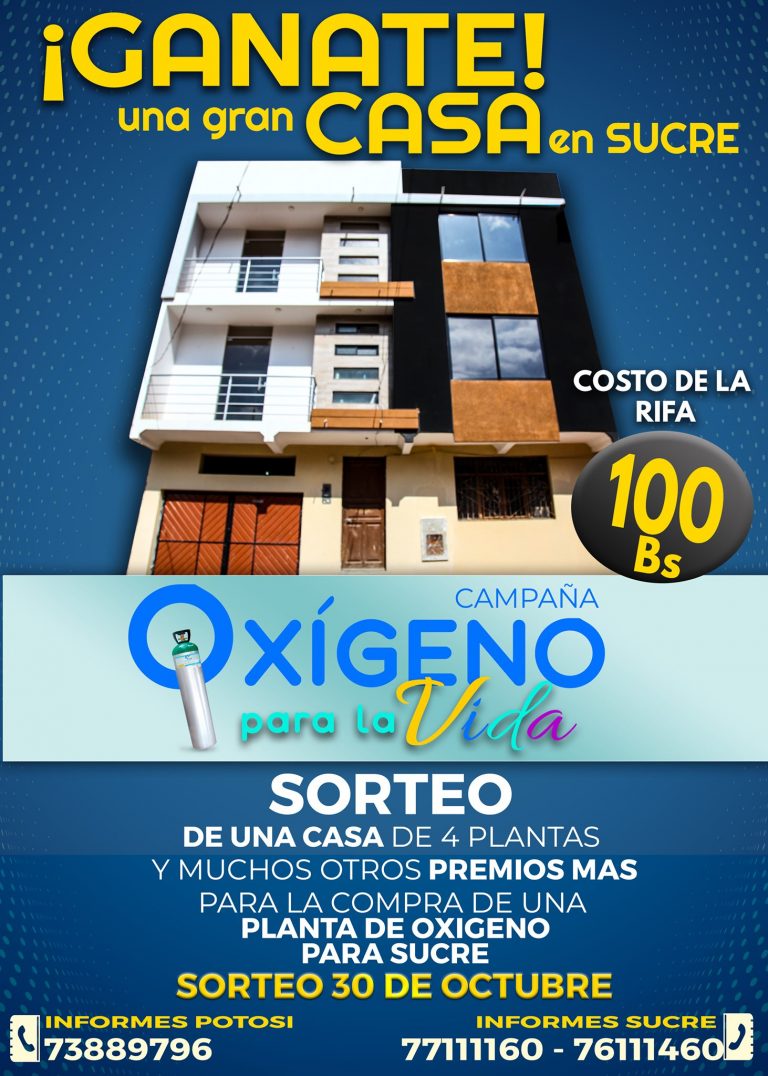 Casa donada para sorteo en una rifa tiene 4 hipotecas
