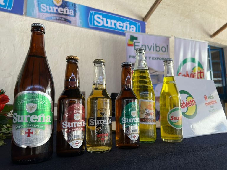 Chuquisaca: Envibol proveerá envases de vidrio a las empresas Salvietti y Sureña