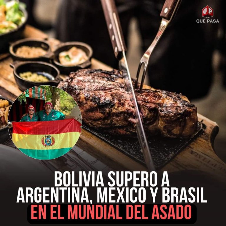 Bolivia superó a Brasil, Argentina y México en el mundial del asado