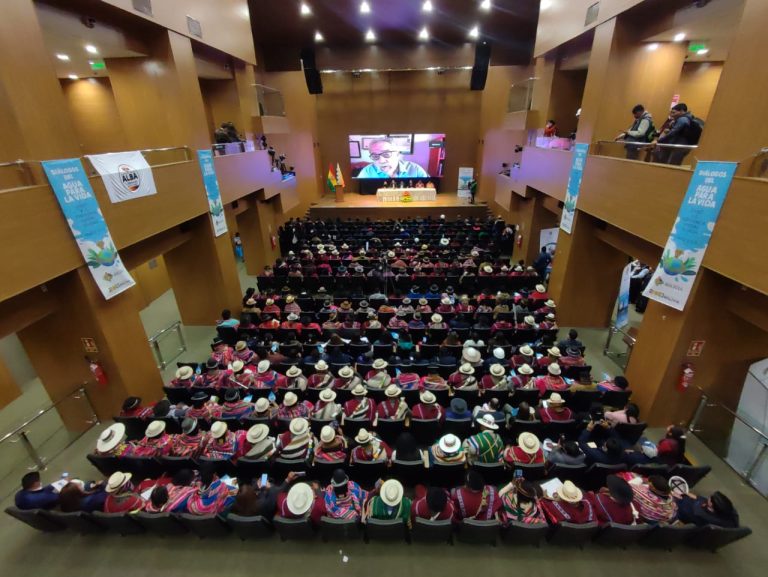 Bolivia llevará una propuesta de 12 puntos a la Conferencia del Agua de las Naciones Unidas