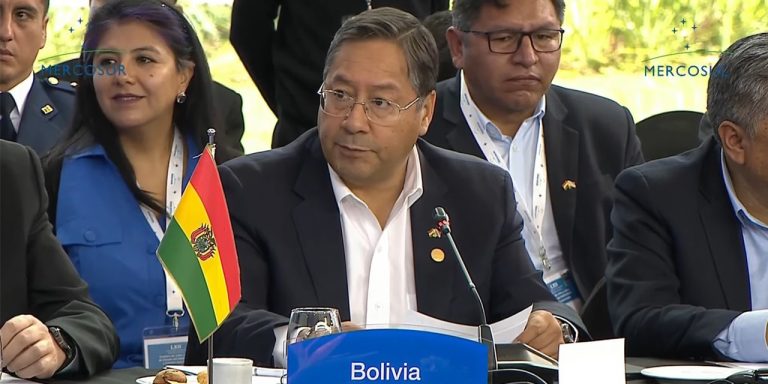 Arce en el MERCOSUR plantea reducir dependencia del dólar y buscar alternativas con China