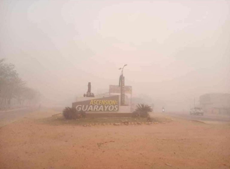 Humo de los incendios de Brasil y Perú contaminan Bolivia