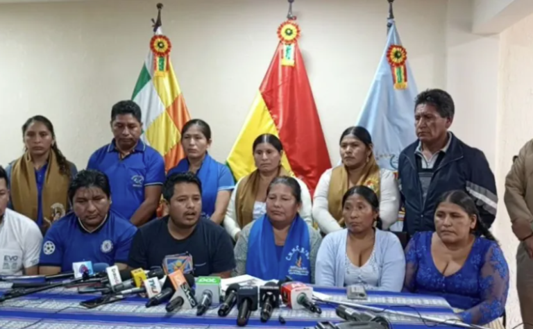Cocaleros del Trópico advierten con “insurgencia y convulsión” en Bolivia si se arresta a Evo Morales